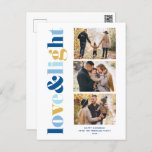 Cartão Postal De Festividades Galeria "Amor e Luz" de 3 Fotos Hanukkah<br><div class="desc">Estes bonitos cartões de saudação Hanukkah são perfeitamente personalizáveis. Adicione sua própria foto e mensagem para uma design de tipo.</div>