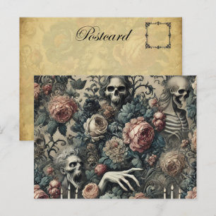 Cartão Postal De Festividades Gambit Ghoul - Vitoriano Gótico