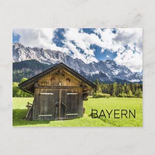 Cartão Postal De Festividades Garmisch Partenkirchen Bavaria Alpes Panorama