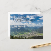 Garmisch-Partenkirchen Bavaria Alps Panorama Gift