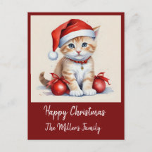 Gatos fofos disfarçados de Natal - vibrações de fe