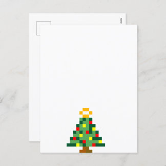 Cartão Postal De Festividades Geek Natal
