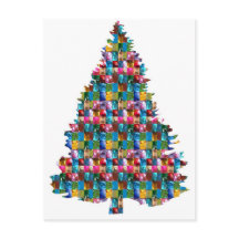 GEM studded XMAS Tree :  Merry Christmas