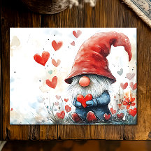 Gnome do Dia dos Namorados