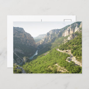 Cartão Postal De Festividades Gorges du Verdon, França