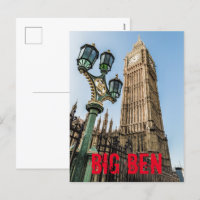 Grande Ben em Westminster London presente
