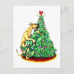 Cartão Postal De Festividades Grandes Metas de Chegada de Natal Dane Desaparecid
