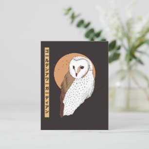 Cartão Postal De Festividades Guardião da Hora Dourada