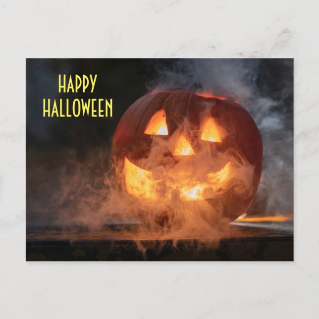 CARTÃO POSTAL DE FESTIVIDADES HALLOWEEN #2 (Frente)