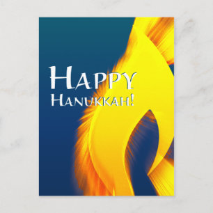 Cartão Postal De Festividades happy hanukkah (candleShine)