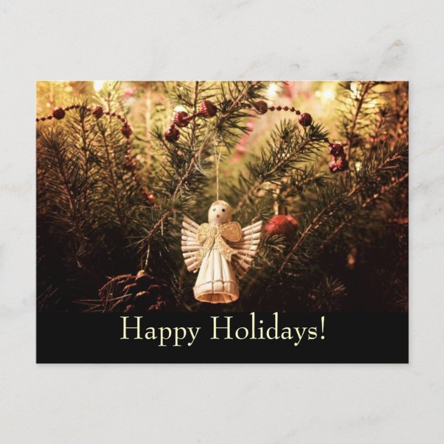 Cartão Postal De Festividades Happy Holidays - Greeting card (Frente)