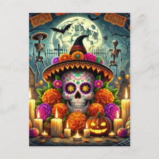 Cartão Postal De Festividades Happy Mouse Pads Halloween 