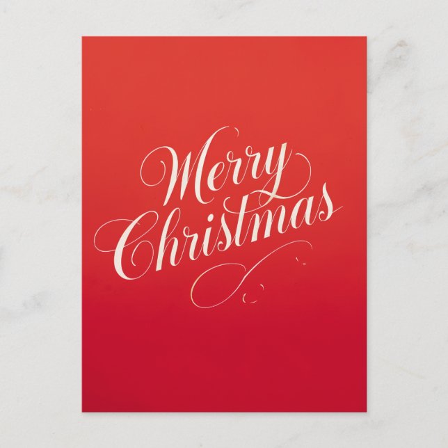 Cartão Postal De Festividades Happy New Year Merry Christmas Holiday Season (Frente)