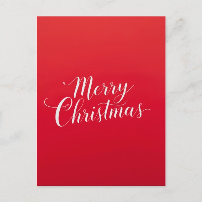 Cartão Postal De Festividades Happy New Year Merry Christmas Holiday Season Card (Frente)