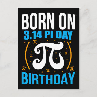 Cartão Postal De Festividades Happy Pi Day 2026 Math Nerd Celebration