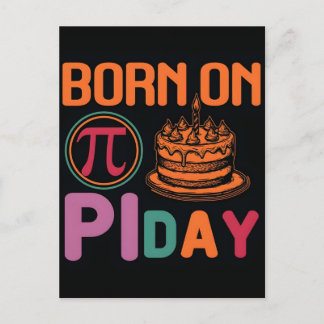 Cartão Postal De Festividades Happy Pi Day 2026 Math Nerd Celebration