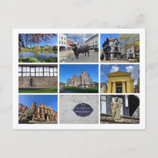 Cartão Postal De Festividades Hereford