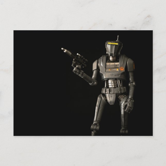 Cartão Postal De Festividades Herói da Fotografia de Brinquedo legal (Frente)