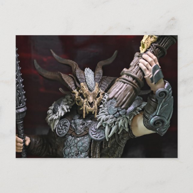 Cartão Postal De Festividades Herói da Fotografia de Brinquedo legal (Frente)