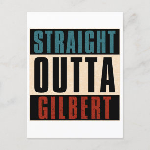 Cartão Postal De Festividades Hetero Outta Gilbert Arizona AZ