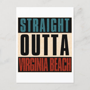 Cartão Postal De Festividades Hetero Outta Virginia Beach Virginia VA