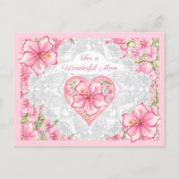 Hibiscus & Lace PINK