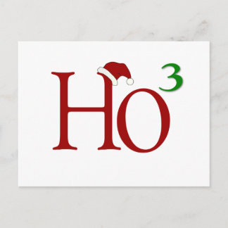Cartão Postal De Festividades Ho Ho Ho