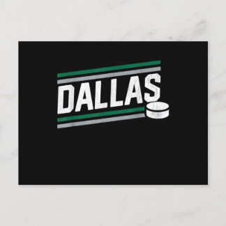 Cartão Postal De Festividades Hockey Lover | Legal jogo de hóquei de Dallas
