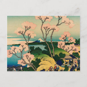 Cartão Postal De Festividades Hokusai Katsushika - Goten-Yama-Hill, Shinagawa
