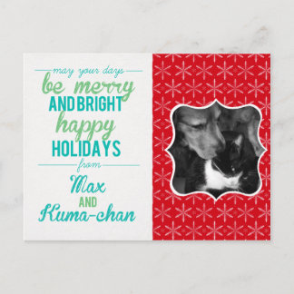 Cartão Postal De Festividades Holiday Card