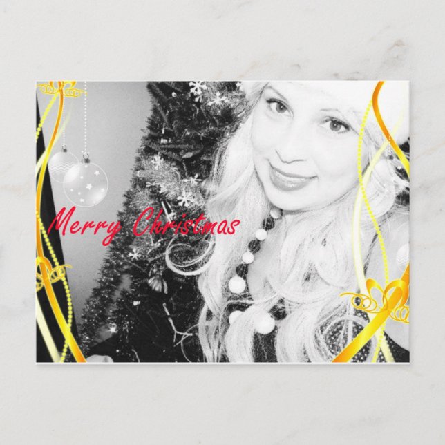 Cartão Postal De Festividades Holiday card (Frente)