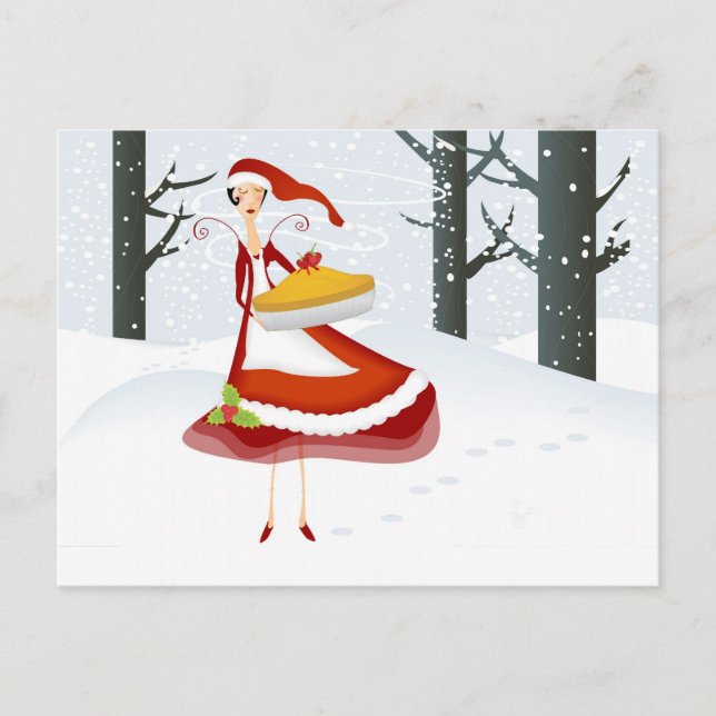 Cartão Postal De Festividades Holiday Cheer (Frente)