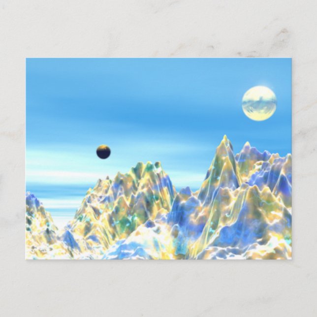 Cartão Postal De Festividades Holiday Magic Dreams Card (Frente)