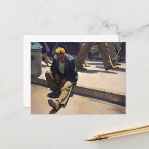 Cartão Postal De Festividades Homem esquecido por Maynard Dixon