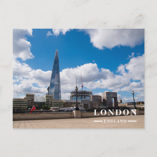Cartão Postal De Festividades Horizonte de arranha-céus modernos em Londres