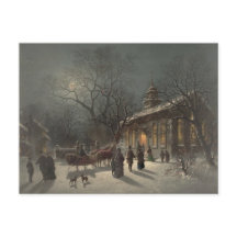 Igreja na véspera de Natal