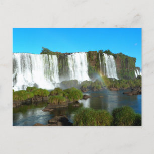 Cartão Postal De Festividades Iguazu cai no Brasil