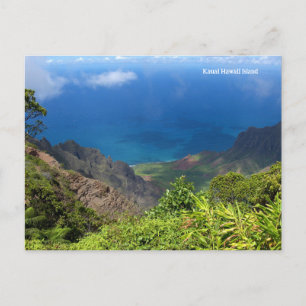 Cartão Postal De Festividades Ilha Kauai Hawaii