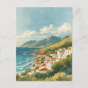 Cartão Postal De Festividades Ilhas Baleares Viagem Francesa Riviera Vintage