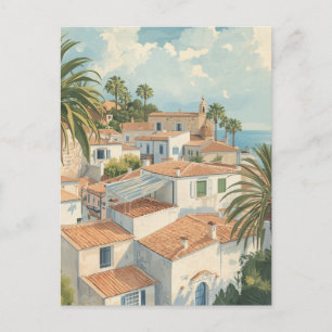 Cartão Postal De Festividades Ilhas Baleares Viagem Francesa Vintage