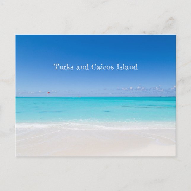 Cartão Postal De Festividades Ilhas Turks e Caicos (Frente)