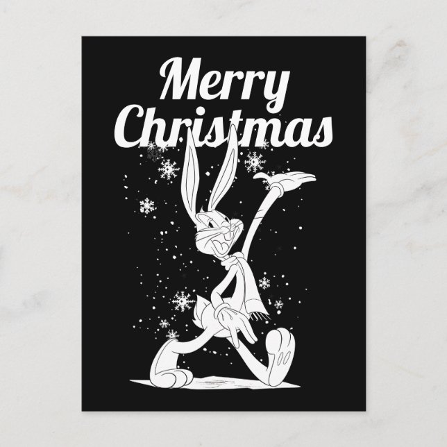 Cartão Postal De Festividades INSETOS BUNNY™ na S.N.O.W. (Frente)