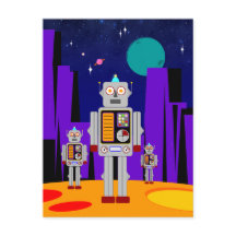 Invasão de alienígenas - Robôs