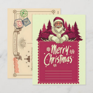 Cartão Postal De Festividades Inverno Caprichoso   Conjunto de Saudações de Fim 