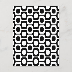 Cartão Postal De Festividades Ipanema Beach - Black and white