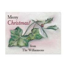 Ivy e Holly personalizaram o Natal