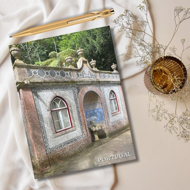 Cartão Postal De Festividades Jardim bonito, Sintra Portugal Fotografia, Viagem (Criador carregado)