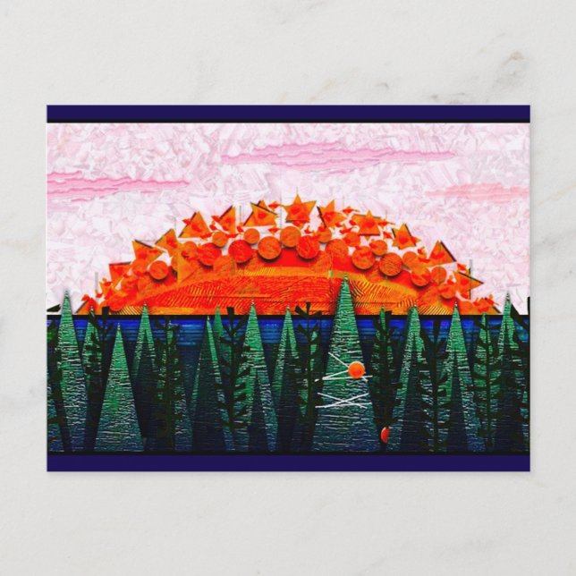 CARTÃO POSTAL DE FESTIVIDADES JESSICA ANNE FRANK "FALL"  (Frente)