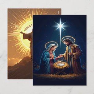 Cartão Postal De Festividades Jesus Me Ama 2025 Feriado Fé 2026