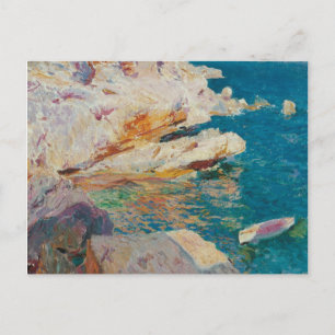 Cartão Postal De Festividades Joaquin Sorolla Y Bastida - Rochas Em Javea.